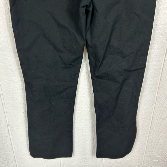 NEW Gap Black Pants Cropped Flare Wide Leg Size 8 - Picture 8 of 17